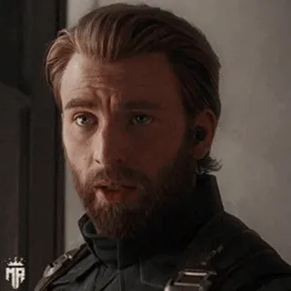 🛡 Captain America Captain America, Chris Evans, marvel, superhero, avengers telegram sticker