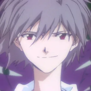 🧊 Kaworu Nagisa Neon Genesis Evangelion anime, manga, kaworu, evangelion, nagisa telegram sticker