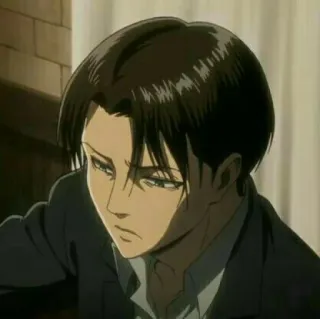 ⚔ Levi Ackerman Attack on Titan anime, levi, ackerman, capitão, attack on titan whatsapp sticker
