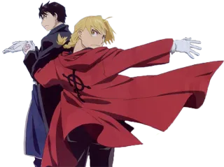 😏 Edward Elric Fullmetal Alchemist Anime, Manga, Fullmetal Alchemist, Edward Elric, Alkimia, Karakter telegram sticker
