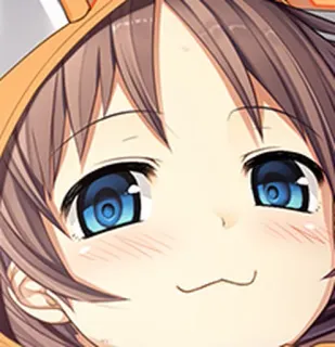 😏 Anime, Dibujos animados, Lindo, Chica, Manga, Ilustración whatsapp sticker