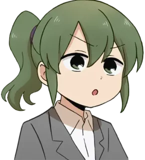 😂 Anime, Karakter, Lucu, Gadis, Manga, Ekspresi telegram sticker