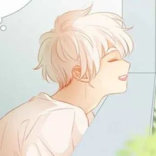 🌧 Anime, Manga, Chico, Sonriendo, Lindo, Pelo rubio telegram sticker