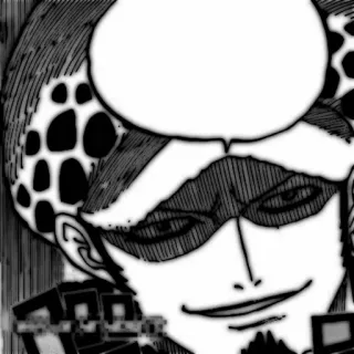 🗯 Trafalgar Law One Piece Anime, One Piece, Trafalgar Law, Hải tặc, Manga telegram sticker