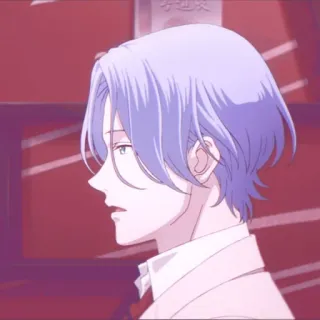 🧊 Langa Hasegawa SK8 the Infinity anime, cartoon, character, manga, sk8 the infinity, langa, langa hasegawa telegram sticker