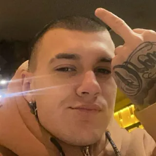 😈 dedo do meio, ofensivo, gesto, tatuagem, homem telegram sticker