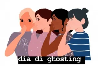 😆 dia di ghosting telegram sticker