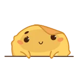 👀 かわいい, 漫画, キャラクター, カワイイ, 幸せ telegram sticker