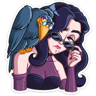 Лавиния (@TgSticker) whatsapp stickers