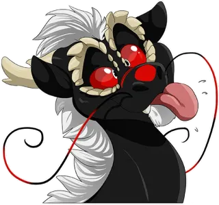 😝 cartoon, dragon, fantasy, animal, monster, creature telegram sticker