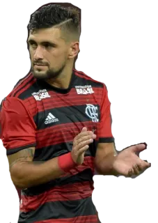 🙏 soccer, football, athlete, sports, player, man, red telegram sticker