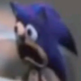 😞 Sonic the Hedgehog telegram sticker