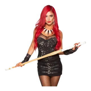 😍 Eva Marie Catch, Cheveux roux, Femme, Athlète, Artiste telegram sticker