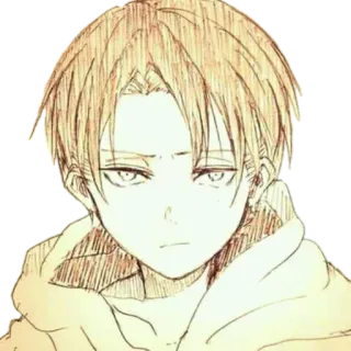 😐 Anime, Manga, Phác thảo, Bản vẽ, Chân dung telegram sticker