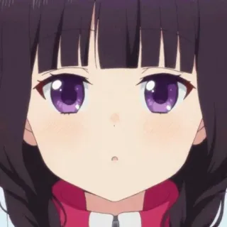💕 anime, girl, cute, manga, cartoon telegram sticker