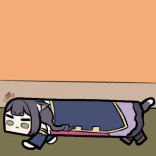 🍞 gatto, animale, carino, cartone animato, piatto, divertente, quadrato telegram sticker