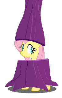 🌲 Fluttershy My Little Pony cartoon, cute, pony, friendship, My Little Pony, Fluttershy, animal telegram sticker