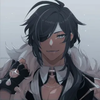🌟 Kaeya Genshin Impact Anime, Kaeya, Genshin Impact, Gioco, Personaggio, Fantasy telegram sticker