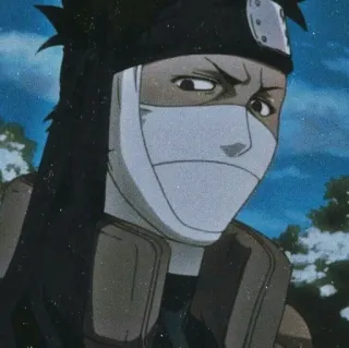 🌟 Zabuza Momochi Naruto anime, naruto, zabuza, ninja, villain, character telegram sticker