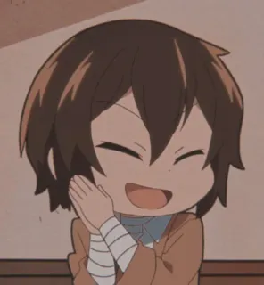 😇 Anime, Personnage, Mignon, Chibi, Art whatsapp sticker
