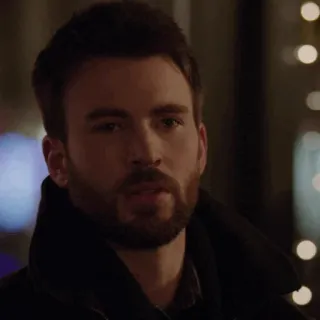 🦇 Chris Evans attore, uomo, ritratto, celebrità telegram sticker