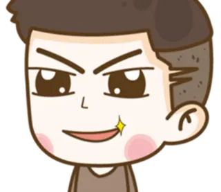 😼 Dessin animé, Personnage, Illustration, Autocollant, Asiatique, Mignon telegram sticker