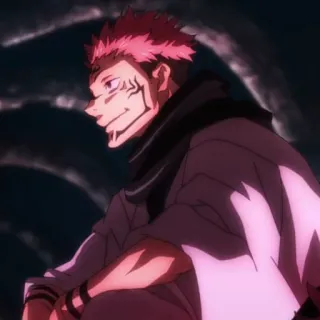 ✖️ Ryomen Sukuna Jujutsu Kaisen Anime, Manga, Personaje, Jujutsu Kaisen, Ryomen Sukuna, Sukuna telegram sticker