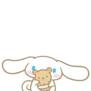 🌟 Cinnamoroll süß, kawaii, Cinnamoroll, Sanrio, Hund, Welpe, Anime telegram sticker