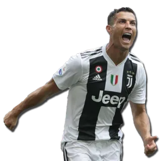 😝 Cristiano Ronaldo voetbal, football, atleet, sport, Cristiano Ronaldo, Juventus telegram sticker