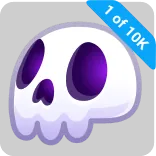 🎁 1 of 10K หัวกะโหลก, สติกเกอร์, ของสะสม, ลิมิเต็ดอิดิชั่น, หายาก telegram sticker