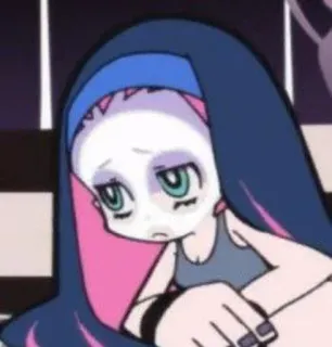 😒 Stocking Anarchy Panty & Stocking with Garterbelt Anime, Desenho animado, Stocking Anarchy, Panty & Stocking with Garterbelt telegram sticker