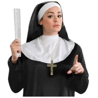 🤨 suora, religione, donna, religioso, costume, cattolico whatsapp sticker