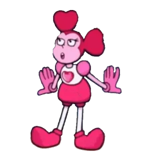 😗 Spinel Steven Universe kartun, animasi, karakter, merah muda, Spinel, Steven Universe whatsapp sticker
