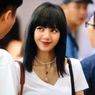 🖤 Lisa Lisa, Blackpink, K-pop, singer, celebrity, fashion, woman whatsapp sticker