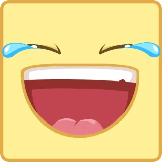 Квадратные Смайлы | @Stickers_Chaos telegram stickers