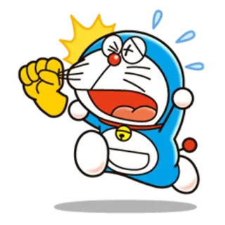✊ Doraemon doraemon, cartoon, anime, katze, roboter telegram sticker