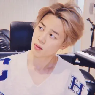 🙄 Jimin jimin, kpop, bts, idol, cantor, música whatsapp sticker