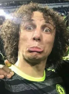 😌 David Luiz футболист, игрок в футбол, Давид Луиз, спорт, Челси telegram sticker