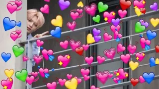 🥒 corazones, amor, kpop, paz, asiático, lindo telegram sticker
