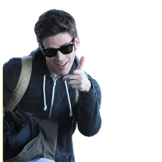 😎 Barry Allen The Flash Barry Allen, The Flash, Super-herói, DC Comics, CW, Série de TV telegram sticker