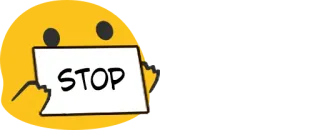 🛑 STOP Berhenti, Rambu, Peringatan telegram sticker