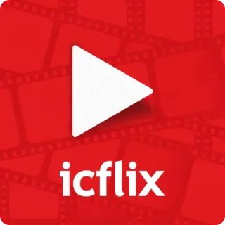 📺 icflix icflix, Video, Streaming, Filme, Unterhaltung whatsapp sticker