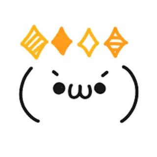 😈 émoticône, kawaii, étincelle whatsapp sticker