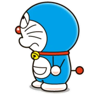 😓 Doraemon 도라에몽, 만화, 애니메이션, 고양이, 로봇, 슬픈 telegram sticker