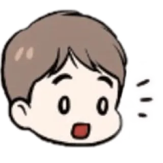 😲 chibi, cute, japanese, surprised, cartoon telegram sticker