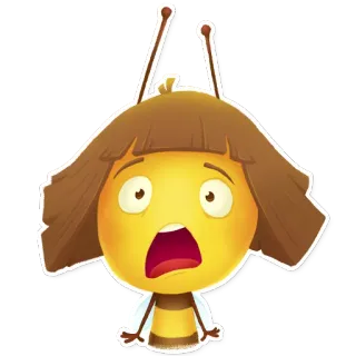 Polly Bee whatsapp stickers
