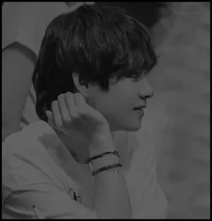 🌑 person, porträt, kpop, mann, profil telegram sticker