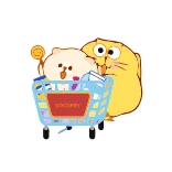 Happy Kitty😺-@MochaStickers telegram stickers