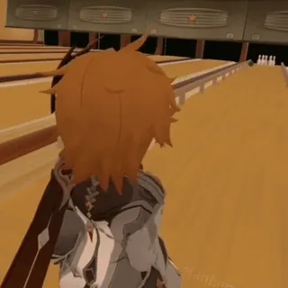 🥺 personnage, bowling, jeu, fiction whatsapp sticker
