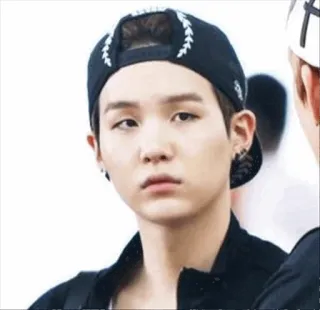 😐 Suga kpop, suga, min yoongi, bts telegram sticker